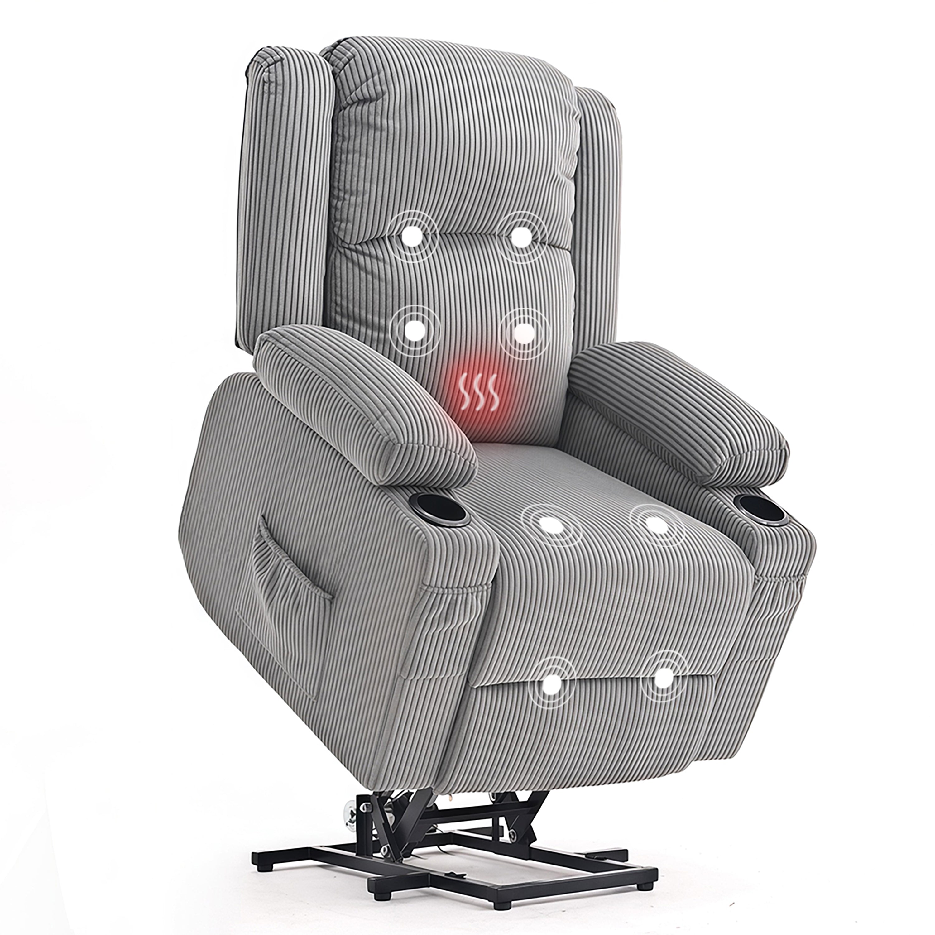 Power Lift Recliner Chair,Grey