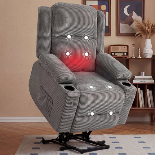 Power Lift Recliner Chair,Grey